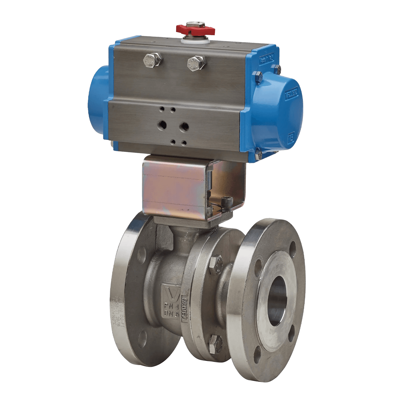 Zawory kulowe automatyczne z napędami