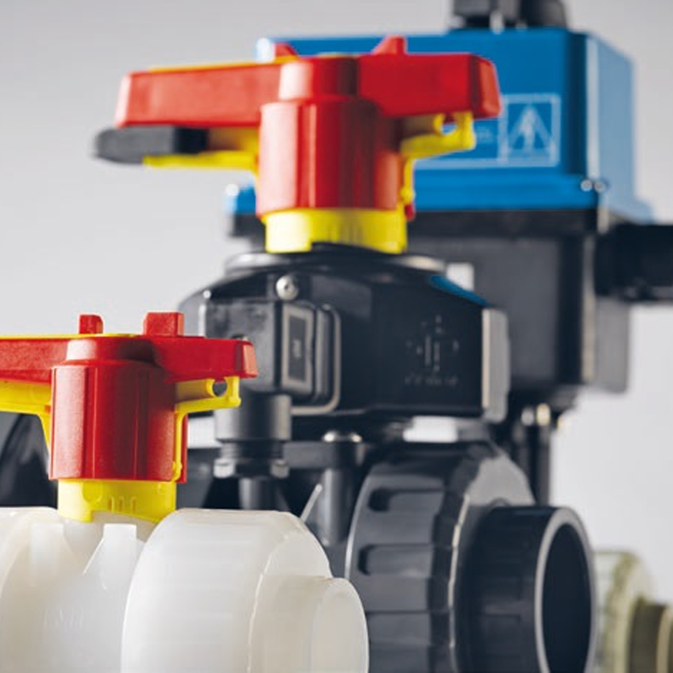 Armatura przemysłowa z tworzyw sztucznych