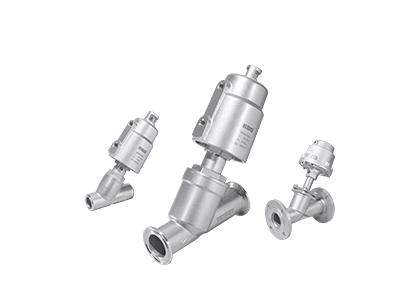 Zawory kątowe skośne