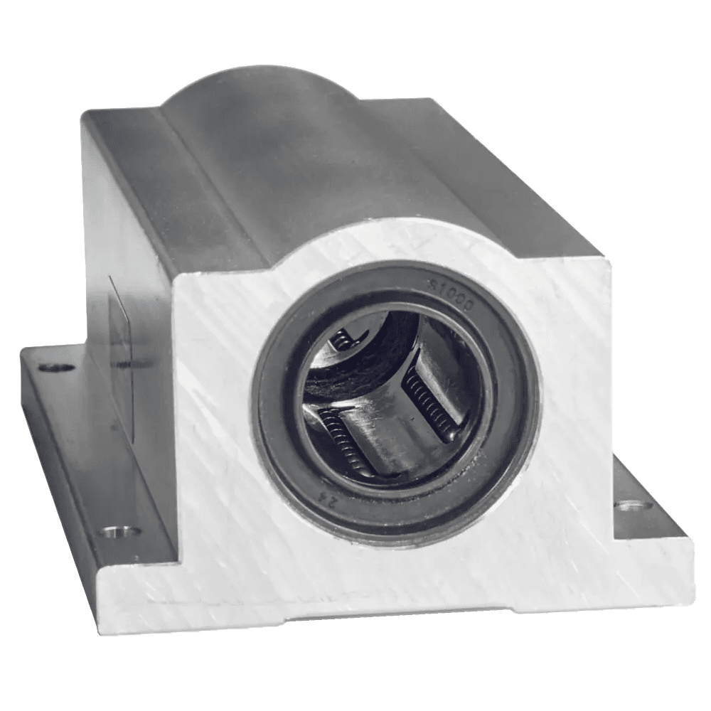 Łożyska liniowe zamknięte w oprawie