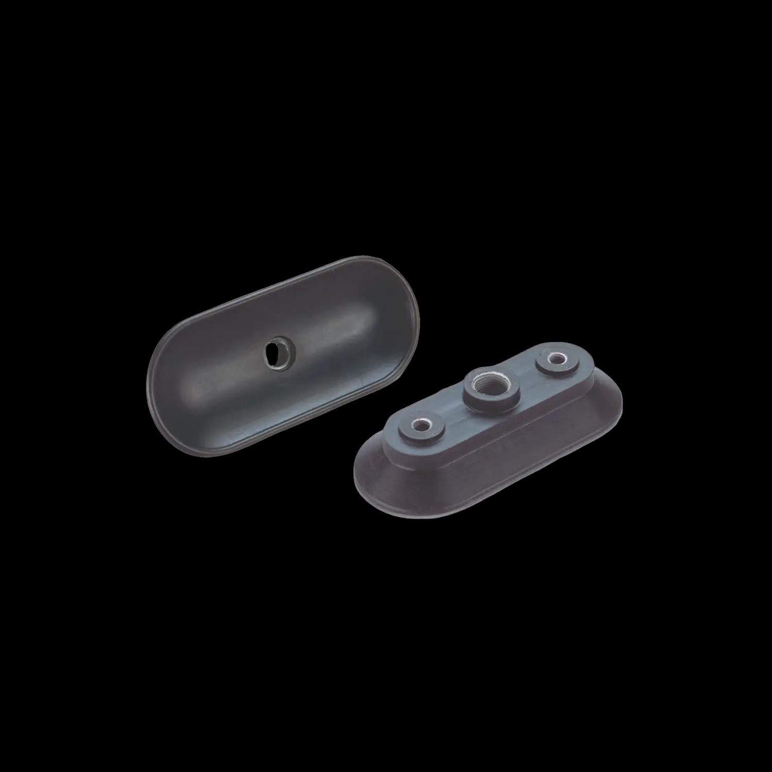 Przyssawka OC, wklęsła owalna przyssawka (60 x 140 mm)