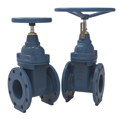 Zasuwy klinowe kołnierzowe z miękkim uszczelnieniem BV49