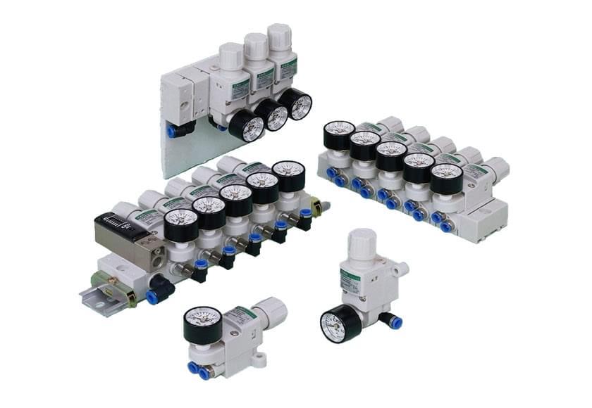 Mini precyzyjne regulatory ciśnienia serii RJB