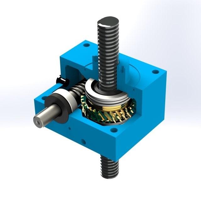Podnośniki Unimec ze śrubą trapezową