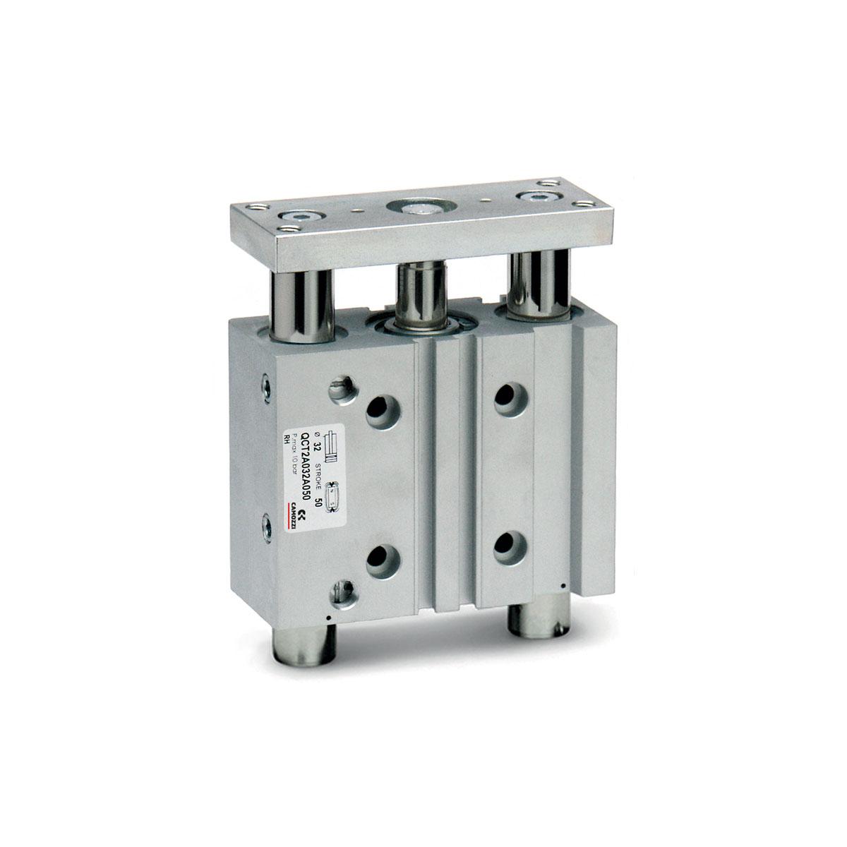 Siłowniki z prowadnicami