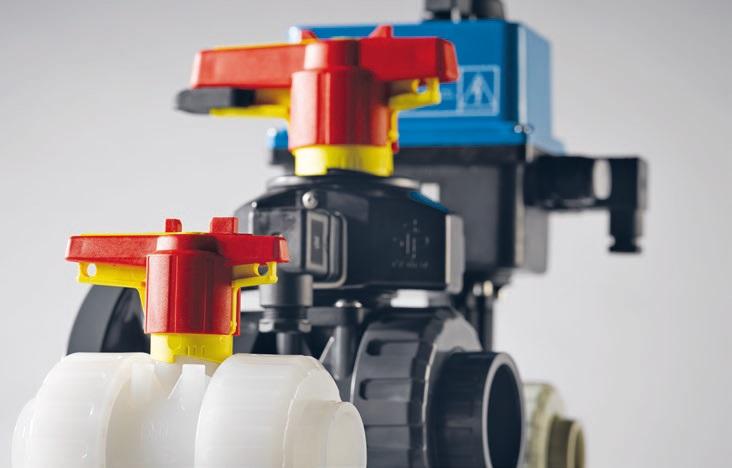 Armatura przemysłowa z tworzyw sztucznych