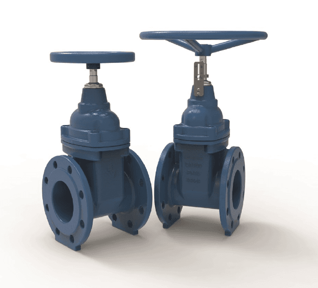 Zasuwy klinowe kołnierzowe z miękkim uszczelnieniem BV49