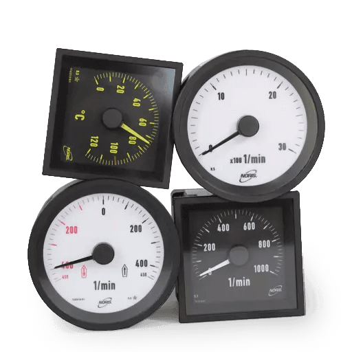 Wskaźniki analogowe dla wizualizacji