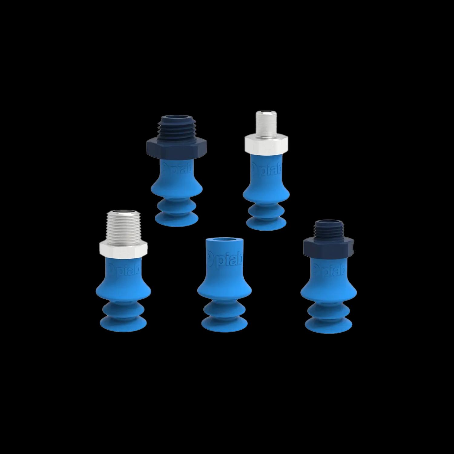 Przyssawka mieszkowa z serii F-BX przeznaczona do kontaktu z żywnością